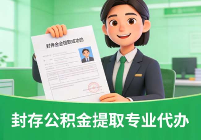 山东封存公积金代办提取